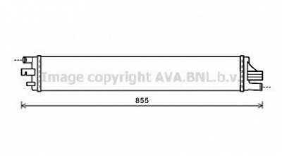 AVA QUALITY COOLING rt2559 -  Радиатор, охлаждение двигателя